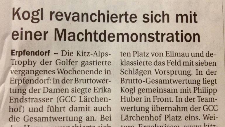 PRESSEBERICHT – Tiroler Tageszeitung