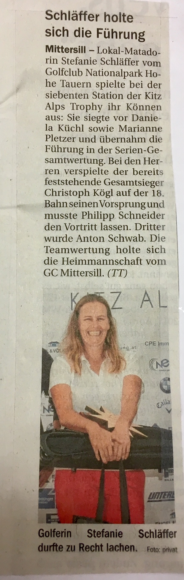 Mittersill – Pressemeldung Tiroler Tageszeitung